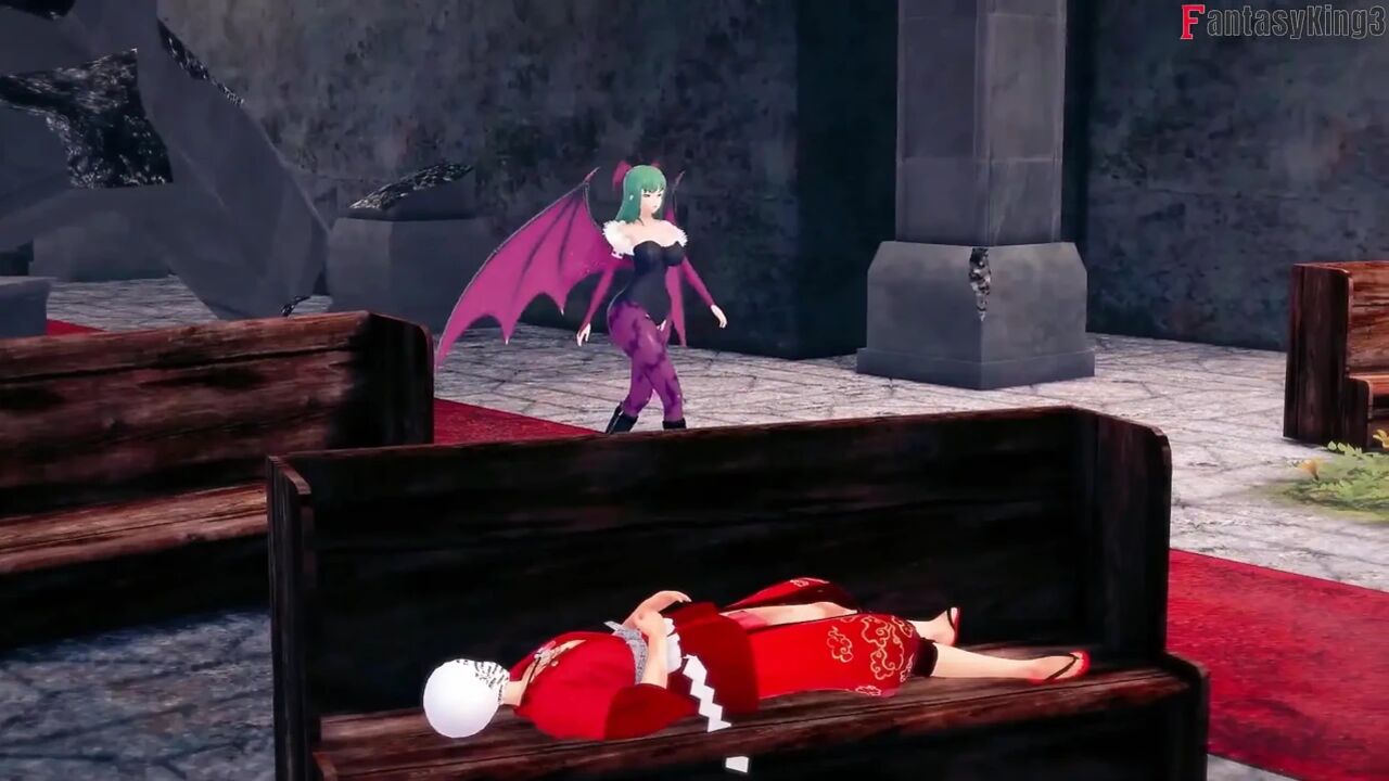 Morrigan, Welcome to the 3D World - Soma Seals Chapter 1