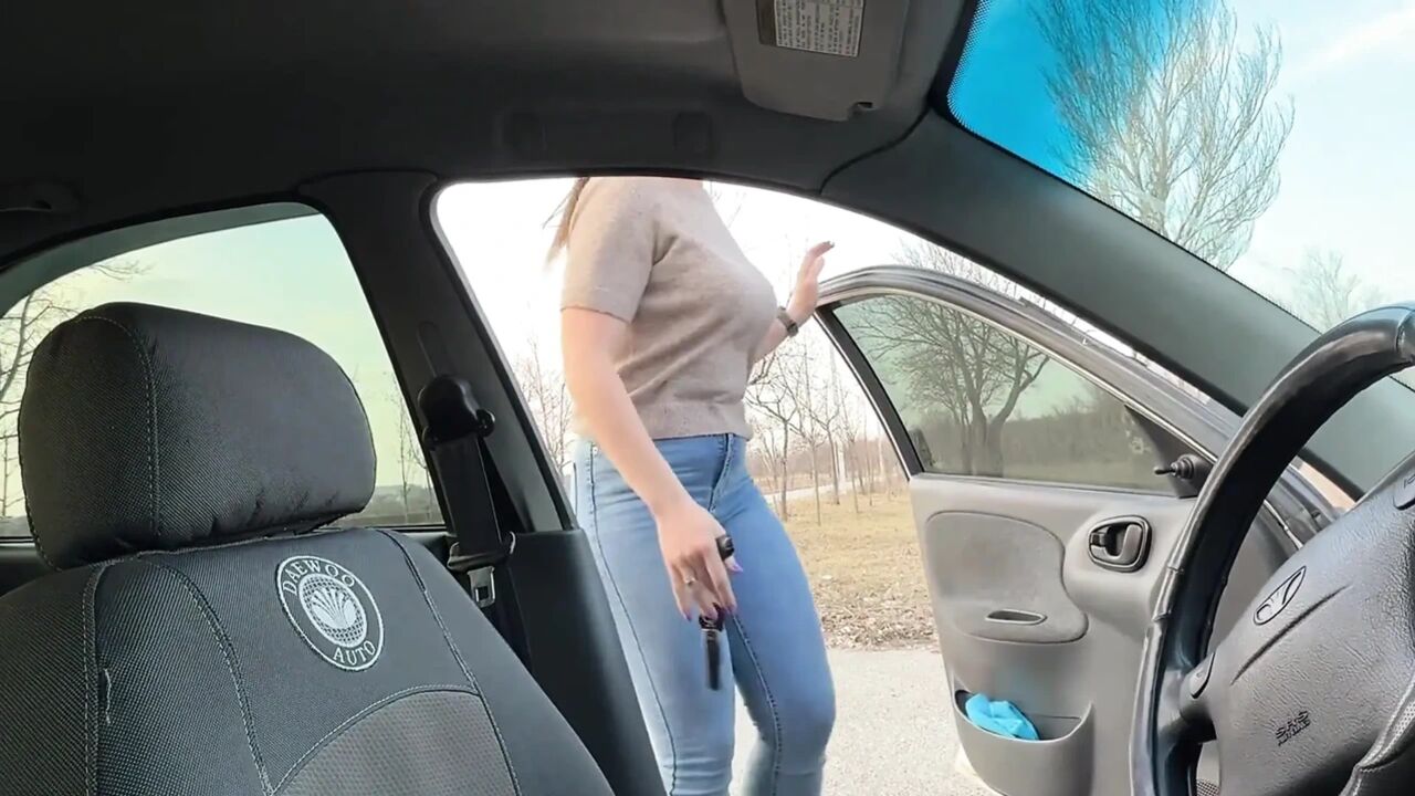 Stalling Engine & Naked Tit Bounce Crank Tease POV