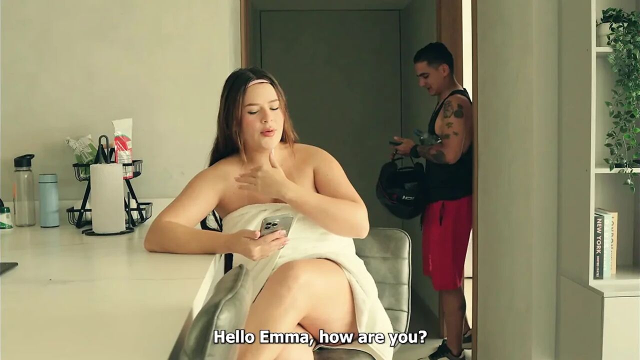 My stepbrother looks at me in the bathroom and starts masturbating while no one is home