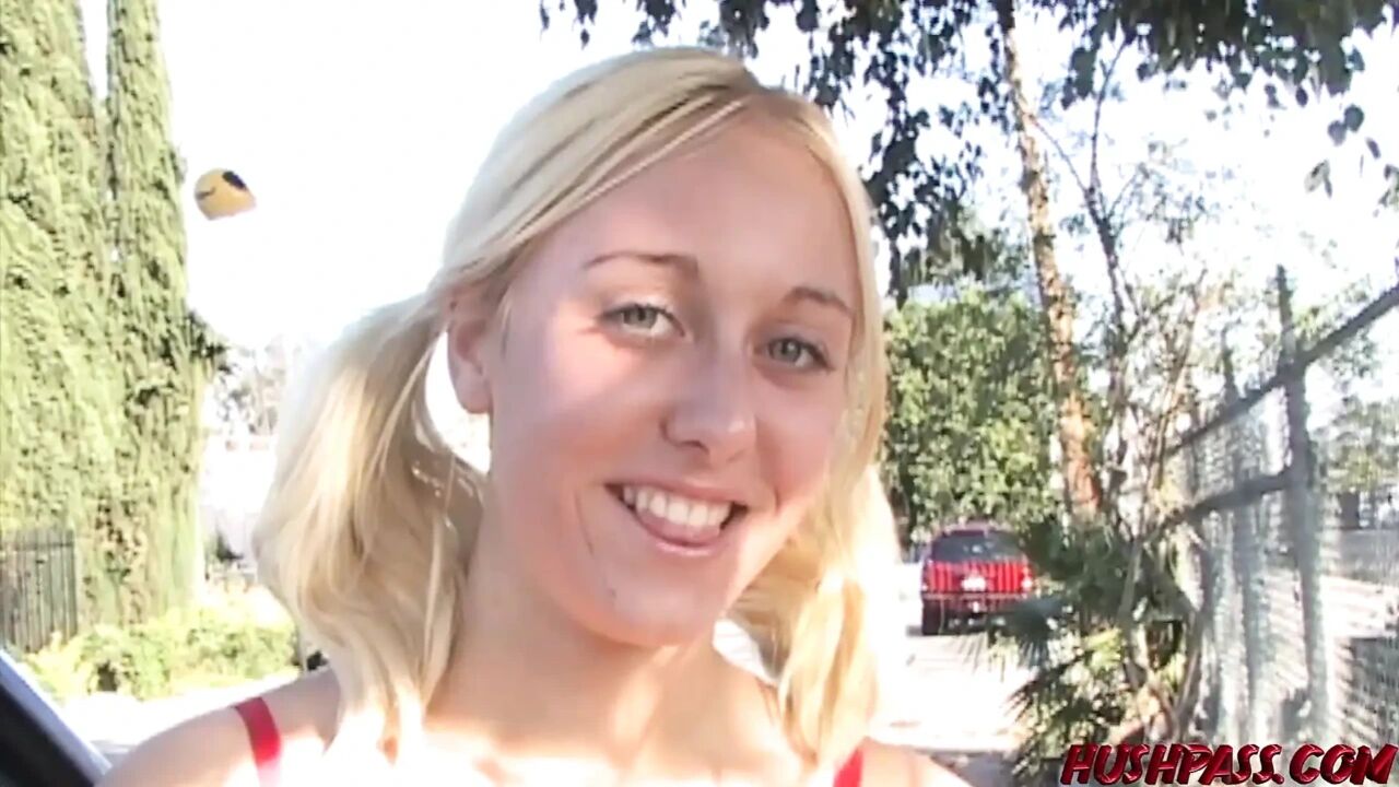 Public Nudity at the Gas Station Gets Goldie Coxx All Pumped Up
