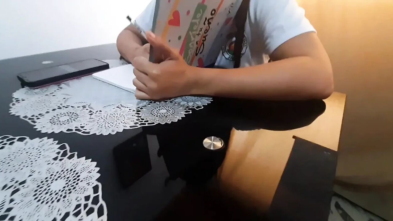 My stepsister gets to do homework but she just wants to fuck