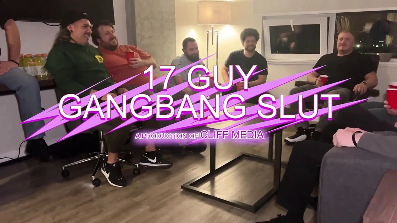 16 Guys Gangbang Slut Vanessa Cliff - Cliff media Productions