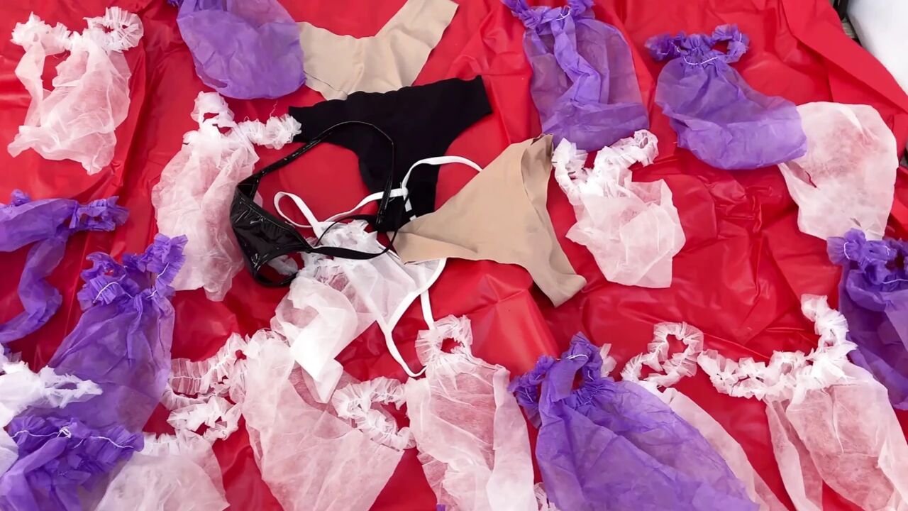 Count How Many Panties Fit in My Pussy!