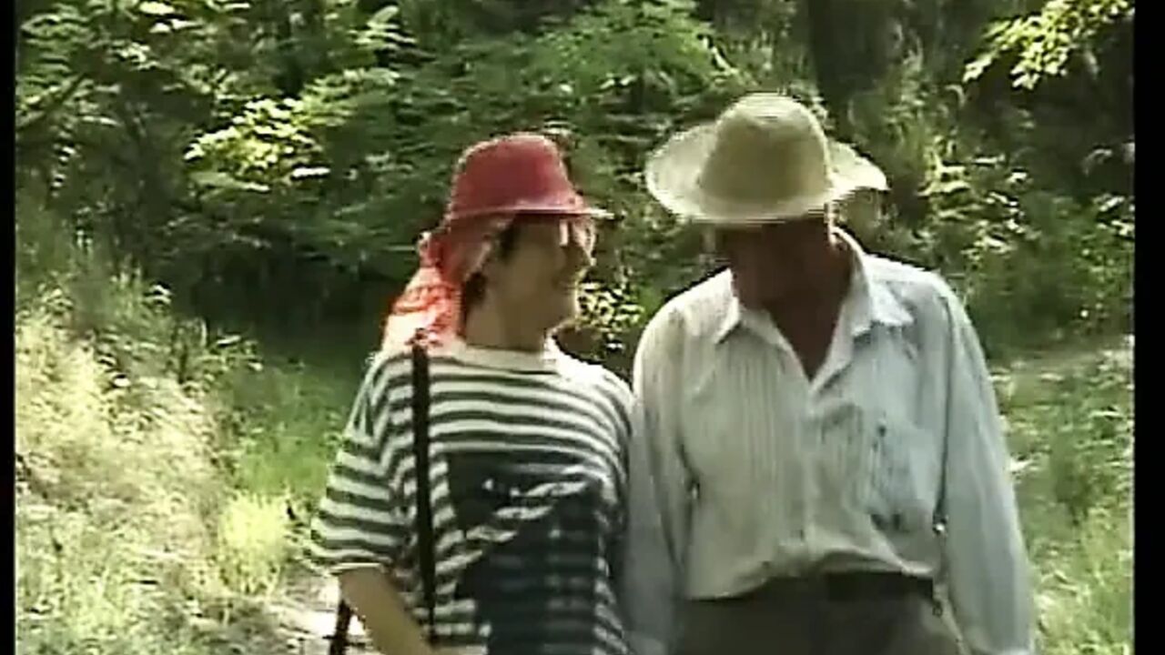 Watch This German Granny Get Fucked in Outdoor Session