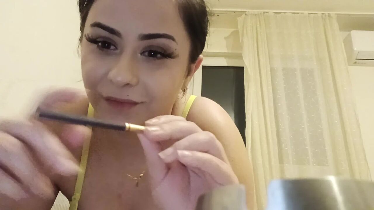 Smoking and Cute Face Expressions