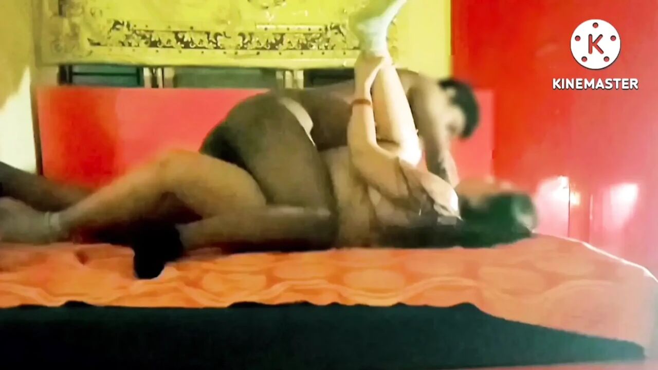 Indian Girl with BBC guy at Home while husband was in office