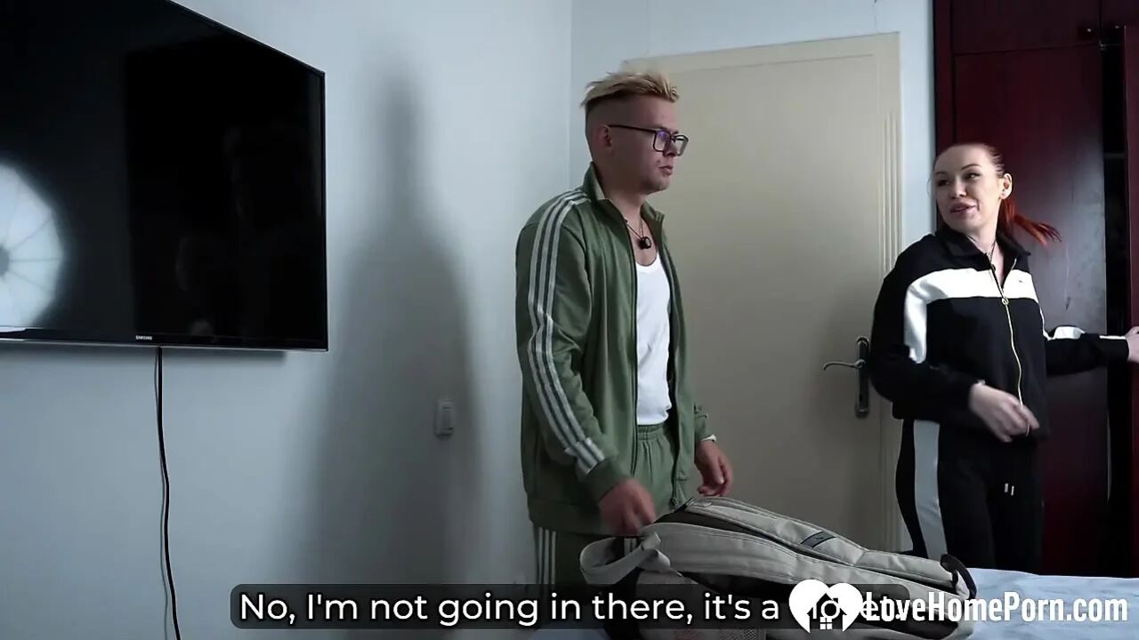 Stepbro saw me masturbating so I fucked him