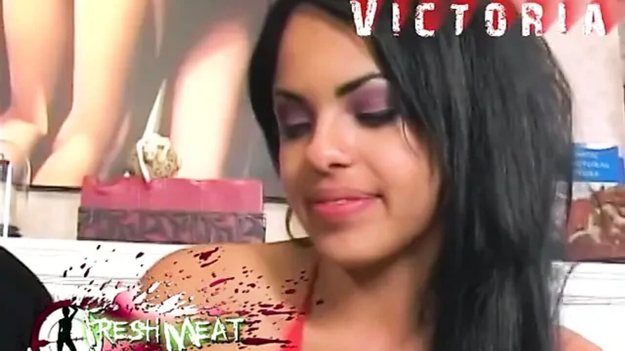 Sexy dark lady in red lace sucks her mans cock