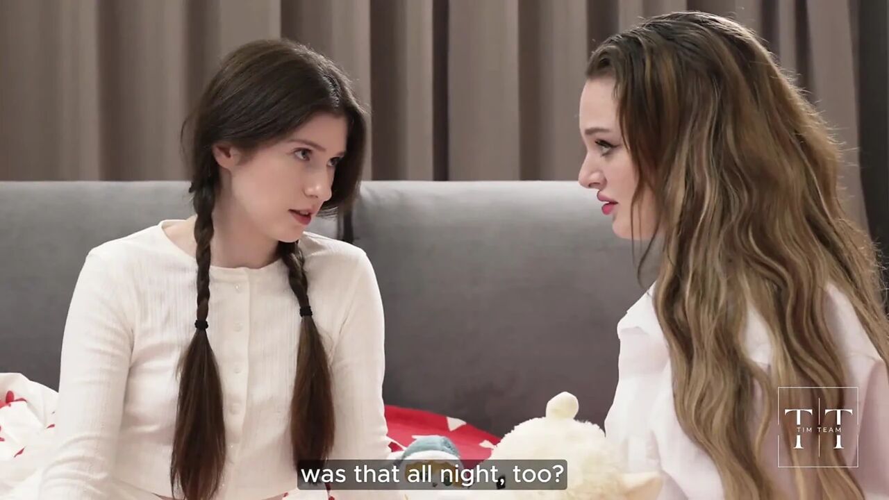 Unlawful Threesome! Teens Get Laid by Stepdad. 4K HD Tim Team