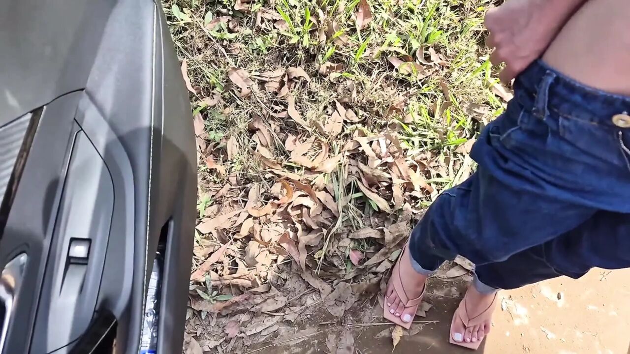 I Stopped a Car on the Street to My Wife!