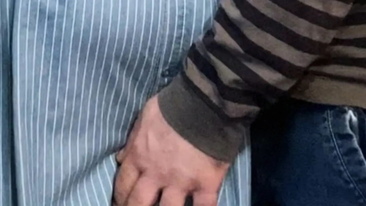 Random Stranger's Sticky Fingers Under Dress