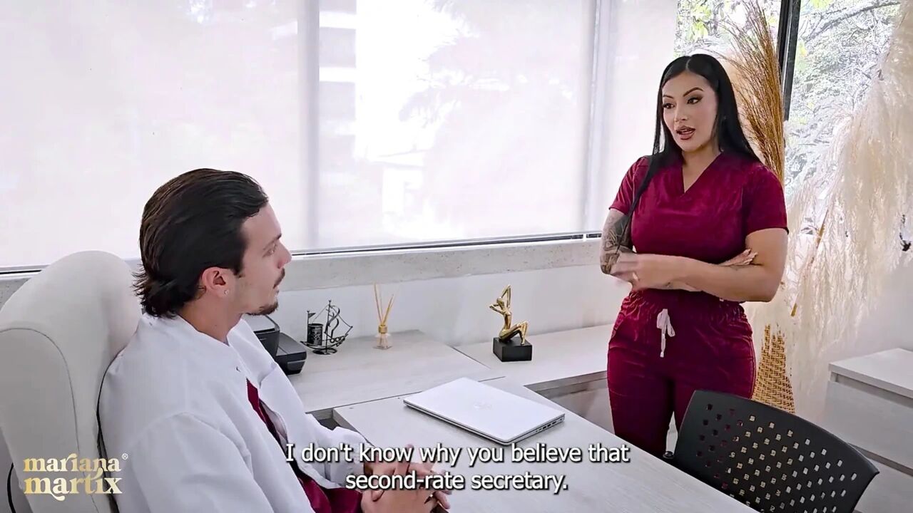 Anatomy of Mariana CHAPTER VI: Mariana is fired after having a threesome with her boss and the secretary - Mariana Martix, Andrea Castro and Joe Dimarco