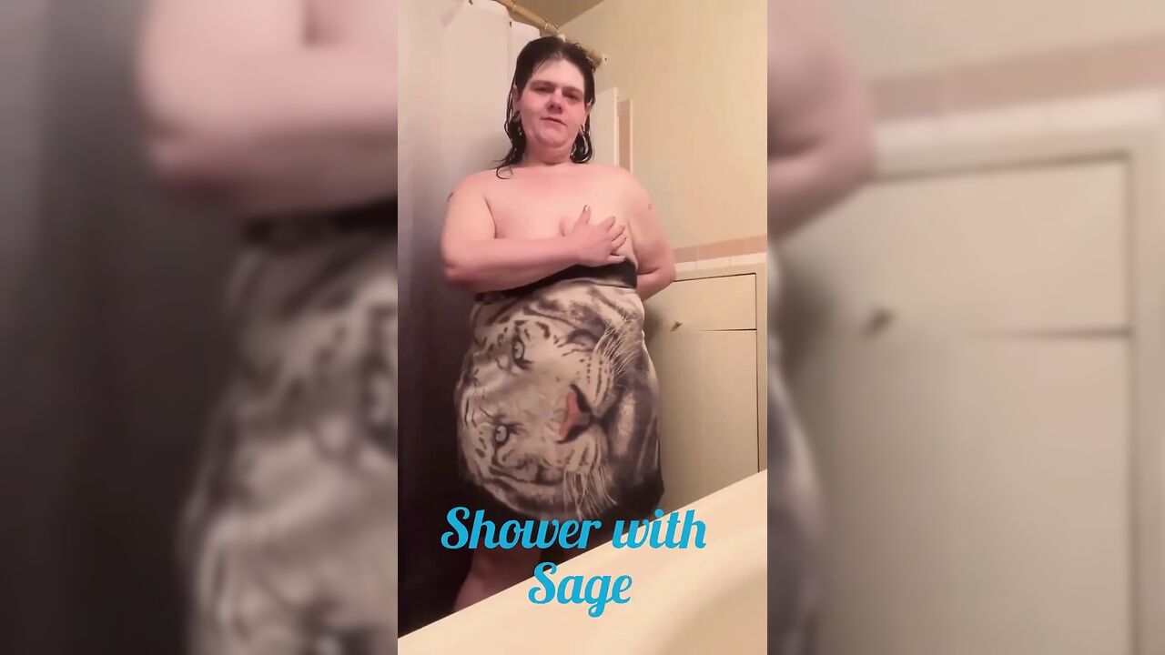 Shower with Sage