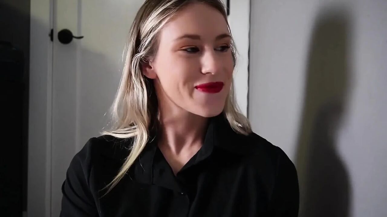 Step-stepmom Sucks Her Step-sons Cock at a Gloryhole