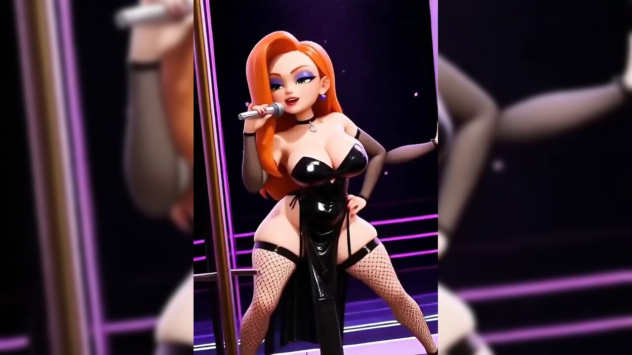 Horny jessica rabbit fucks her boss