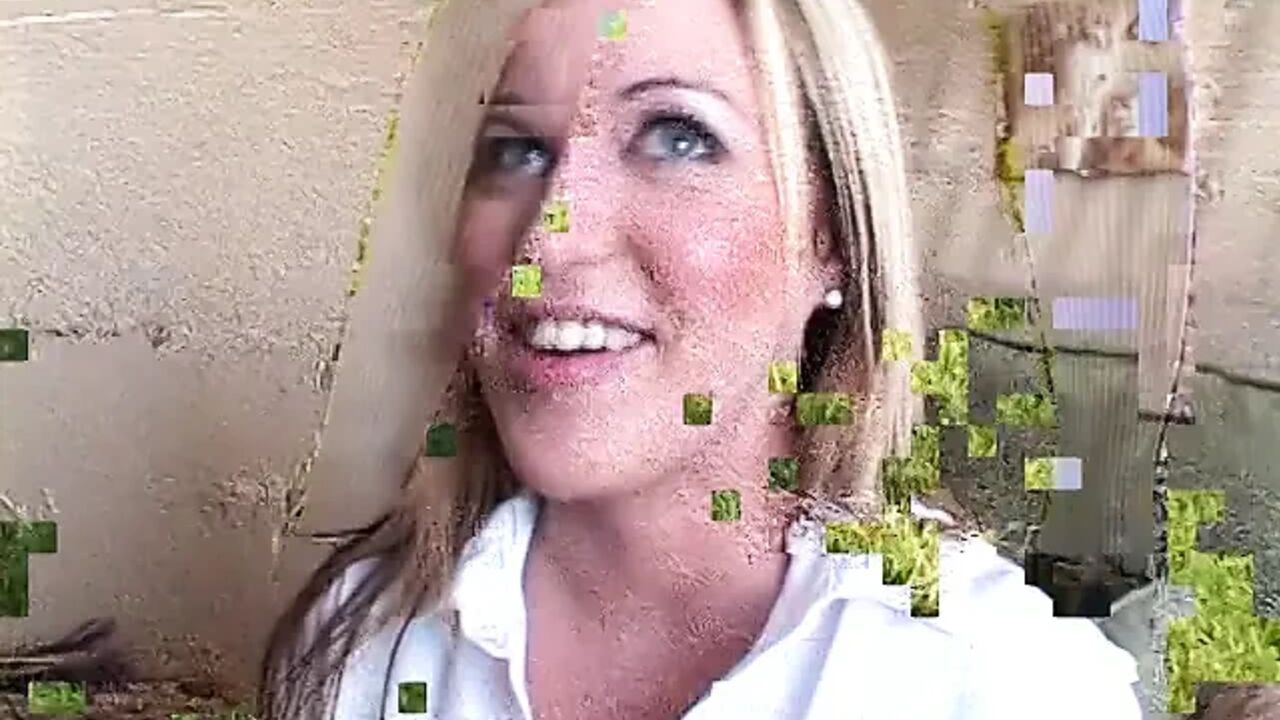 Blonde Beauty with Amazing Tits Drops to Her Knees and Sucks Guy off Then Fucks