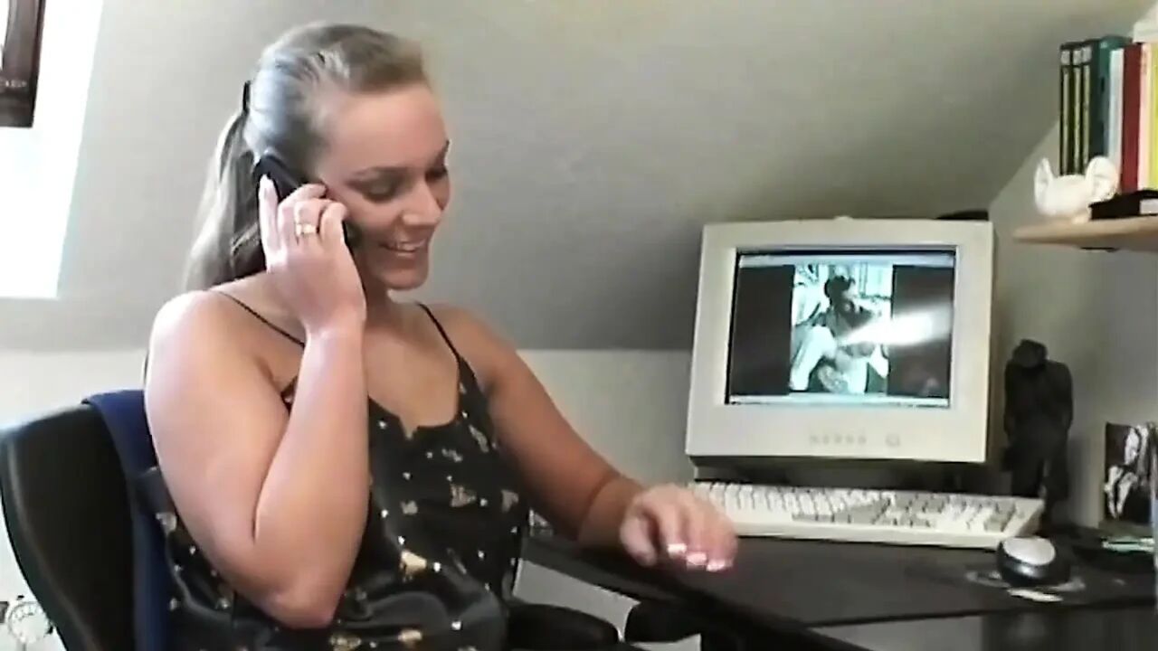 Horny Blonde Fingers Dripping Pussy to Shuddering Orgasm