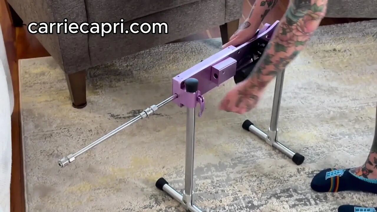 Watch Me Get Fucked by My Sex Machine and Have a Real Orgasm!