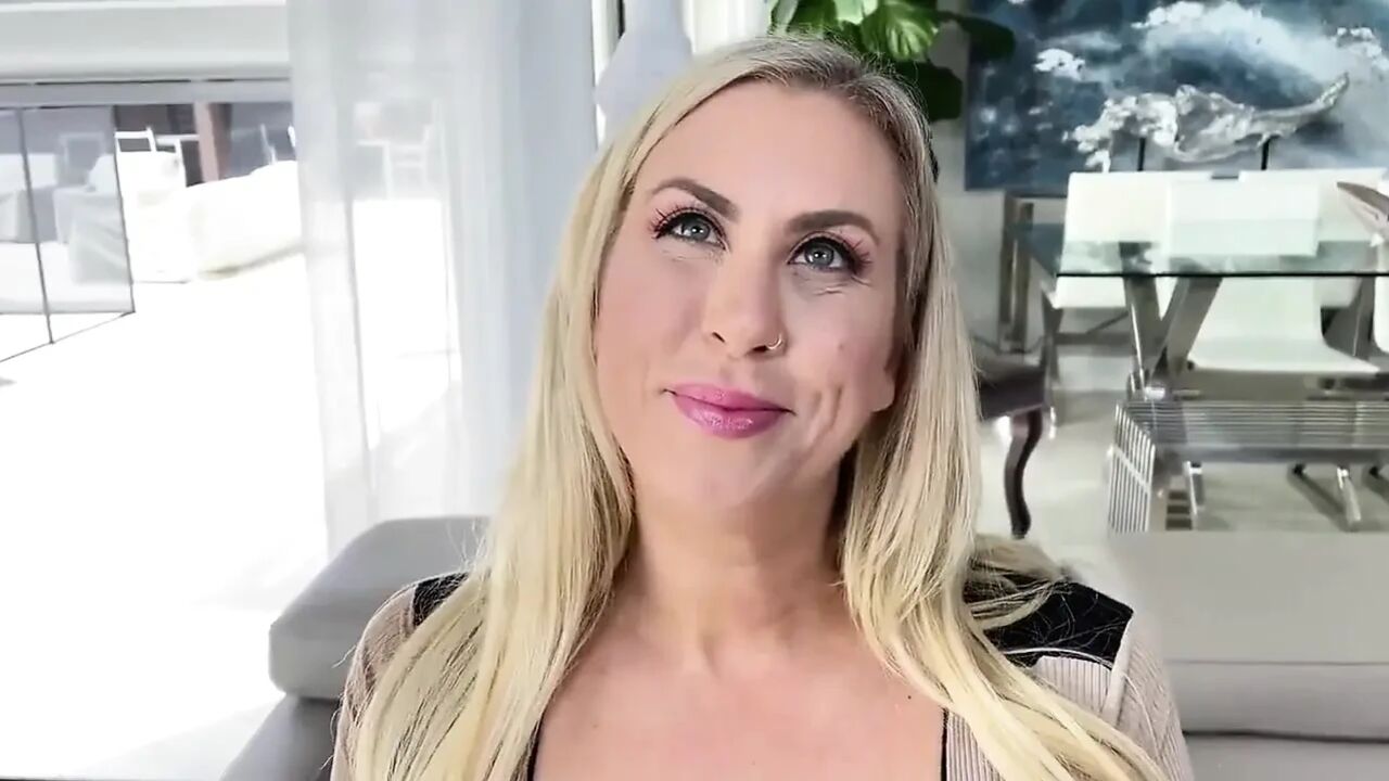 Busty Blonde MILF Lila Lovely comes over to get some of my big dick! I love fucking this big titty babe!