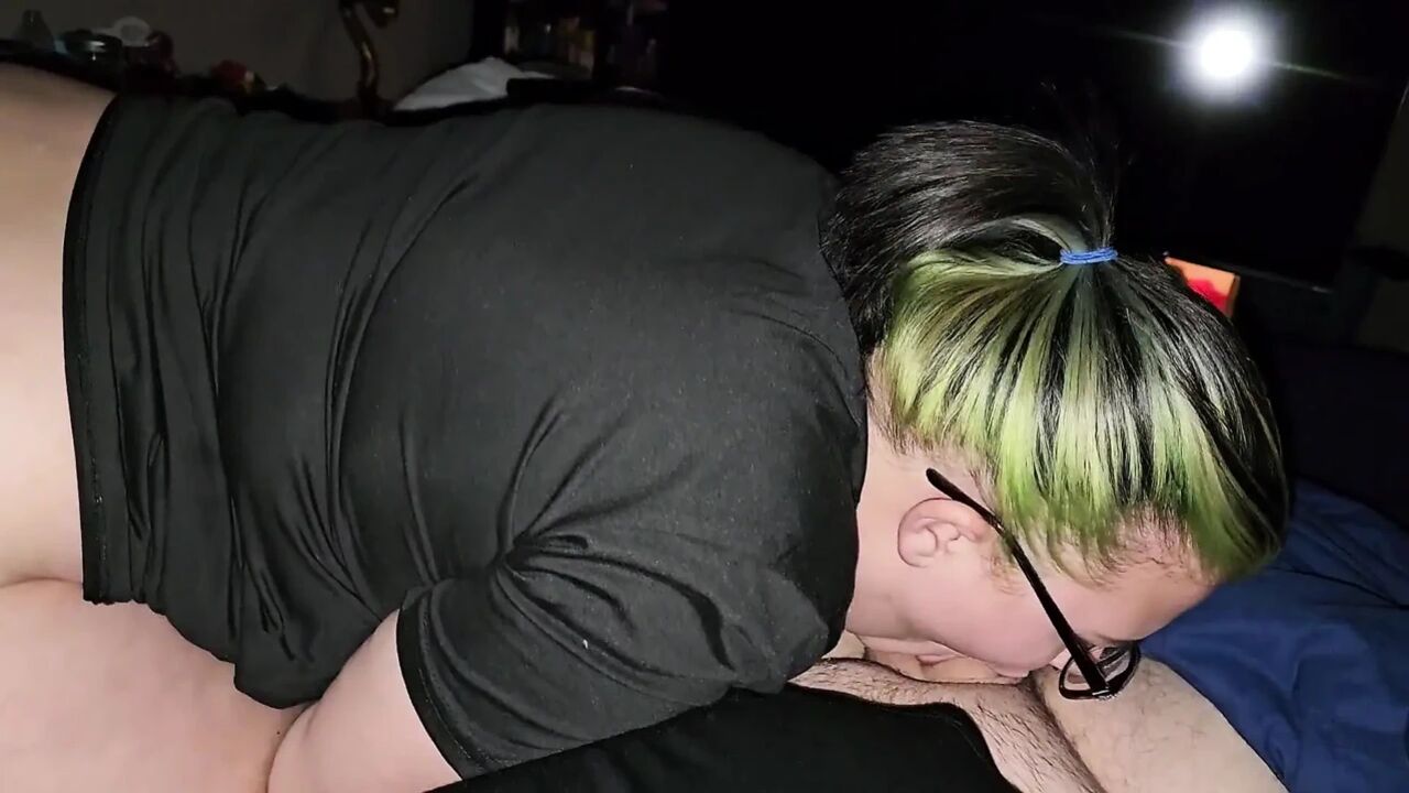 Ponytail Grabbing Blowjob