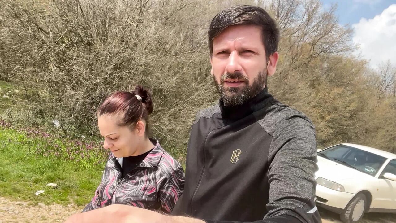 MILF Anal in the Woods - Risky Outdoor Creampie with Horny Mature Slut