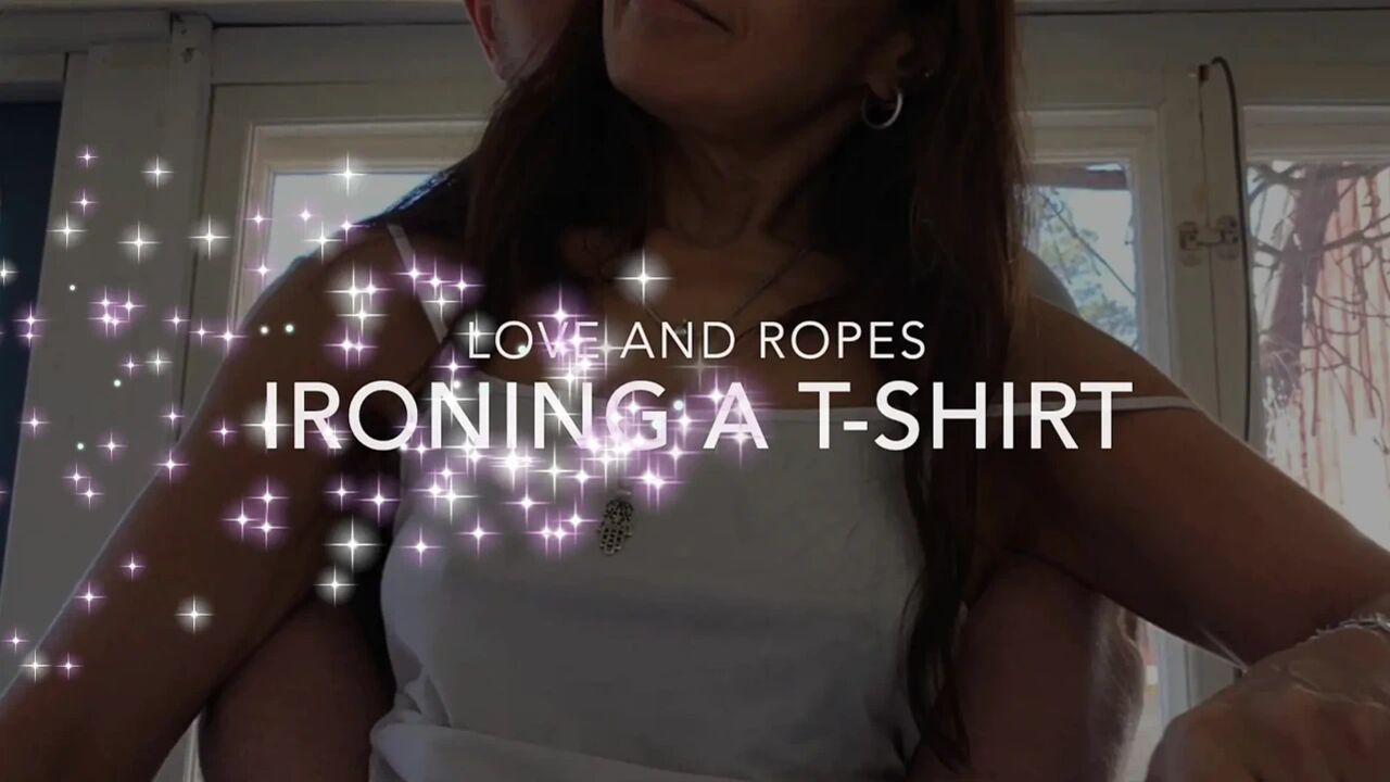 Perfect housewife gets interrupted while ironing and gets a hard dick in her ass