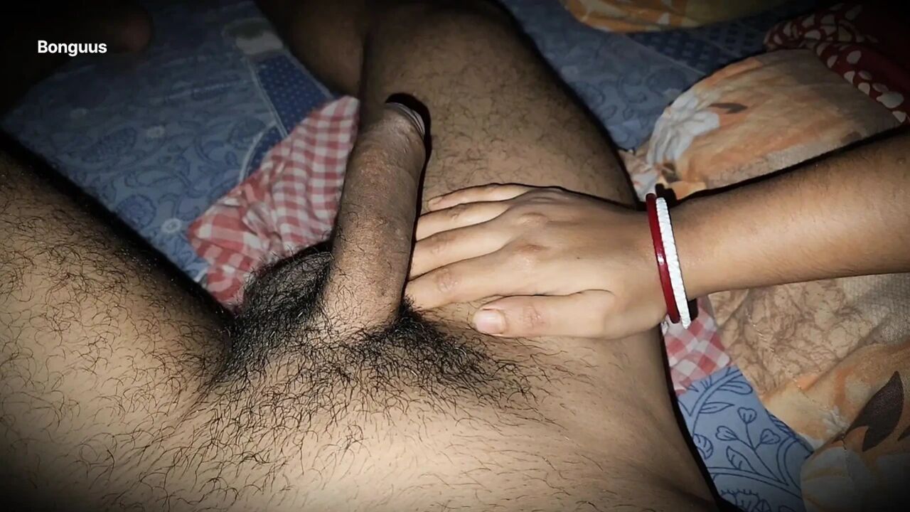 Stepmom giving handjob to Stepson at night SOFTCORE SLOMOTION