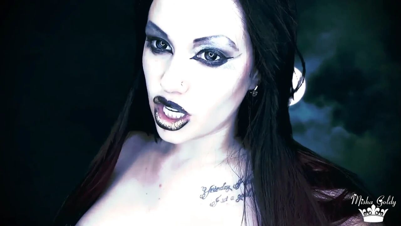 Cruel Banshee Will Eat You and Resurrect You Again and Again After You Cum in Her Mouth