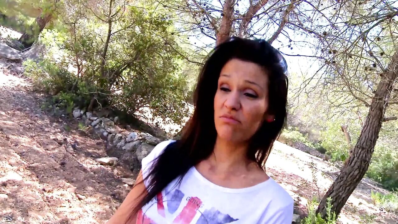 A casual fuck in the woods