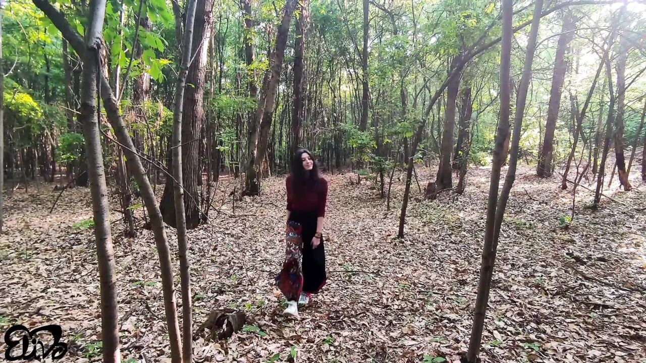ANAL sex in the woods (DEEP ANAL CREAMPIE) - ElivaLove amateur couple