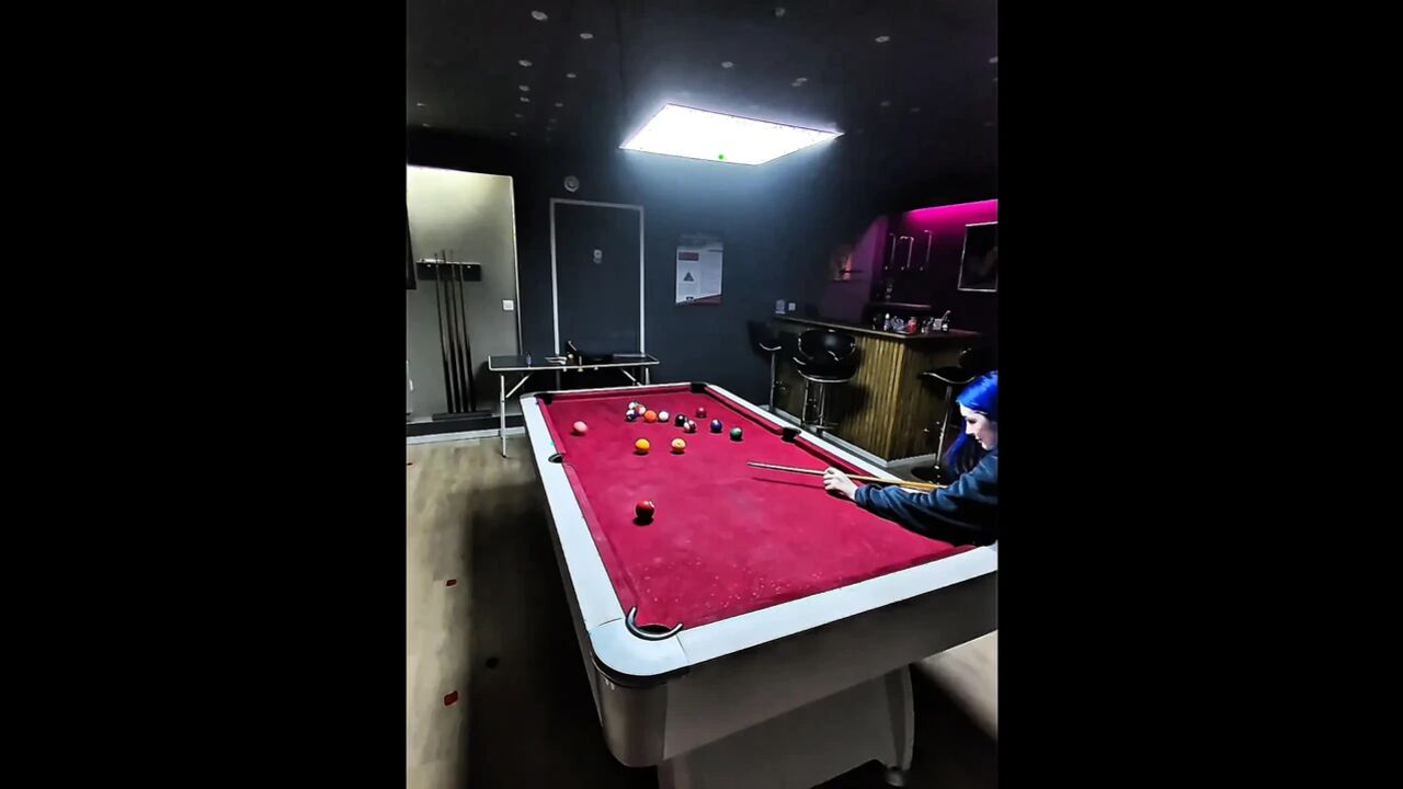 He Fucks Me Against the Pool Table