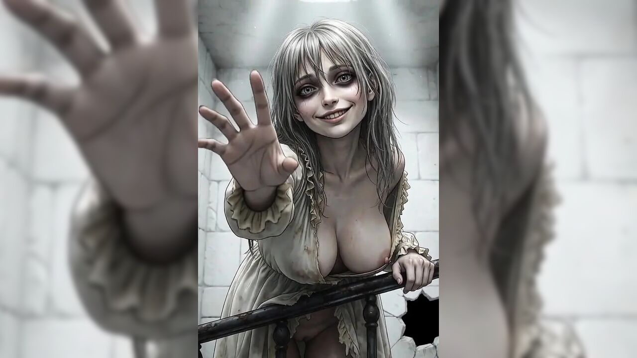 Tight Dirty Bald Ass 18 Year Old Emily Pussy From Re9 Being Sexually Creepy