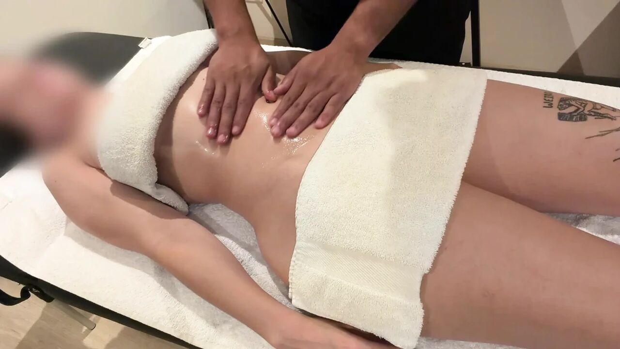 i told my husband I was going to get a massage, i just didn't mention that the masseur was a man