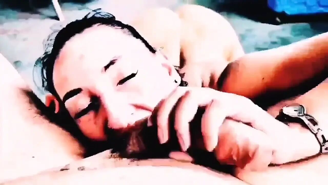 This is how a Polish bitch rides her ass cock