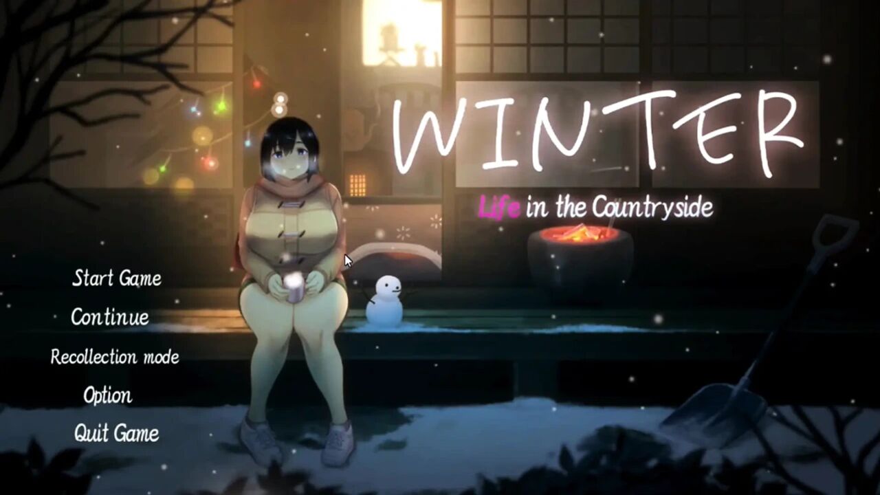 Hentai Game – Busty Girl with Huge Tits and Ass Gets Smashed in Winter