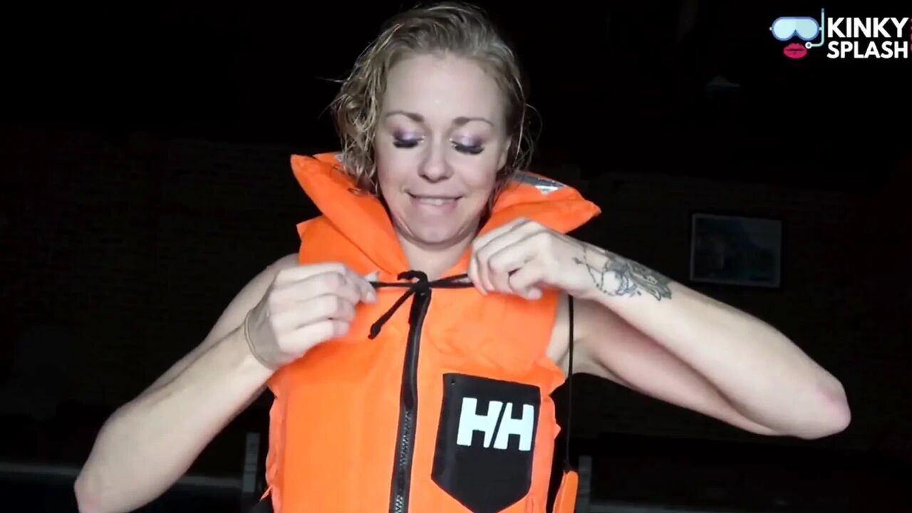 Wank with Me in My Life Jacket