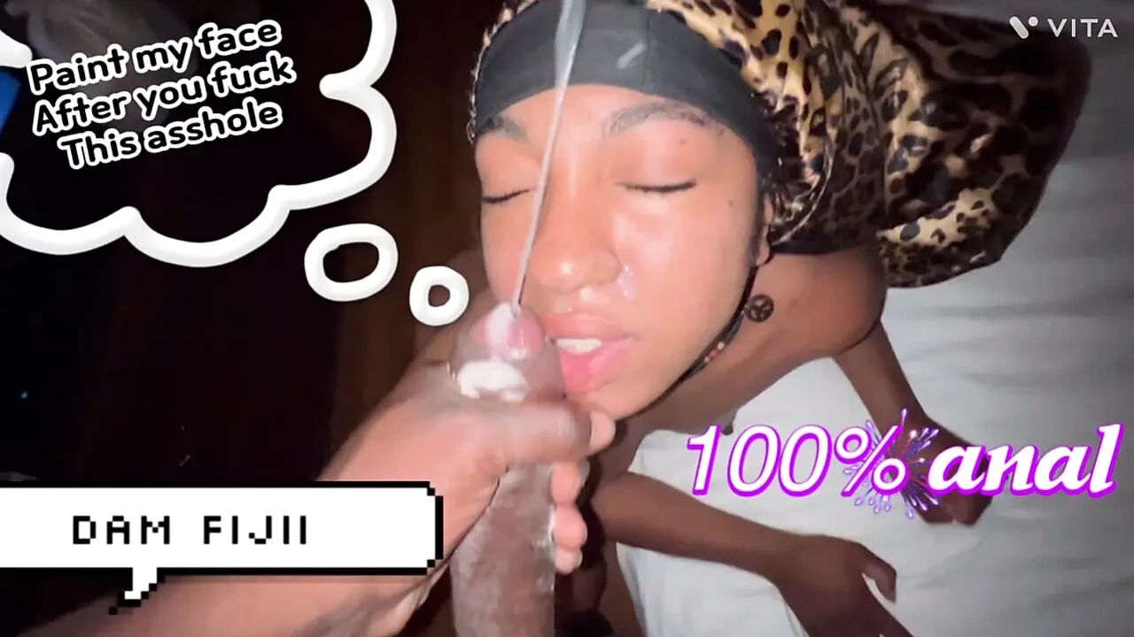 Ok so He Cum in My Ass on My Face Twice and in My Pussy All in One Video Lol Thick