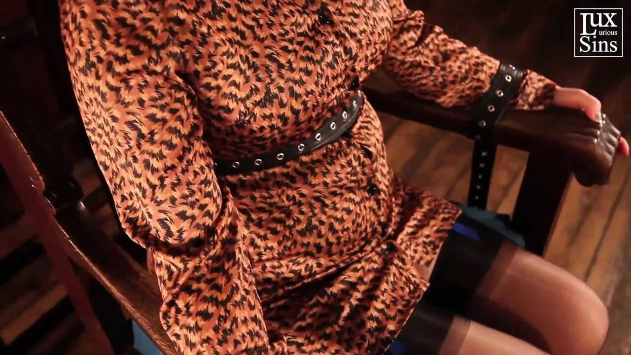 Bound and Aroused in the Chair