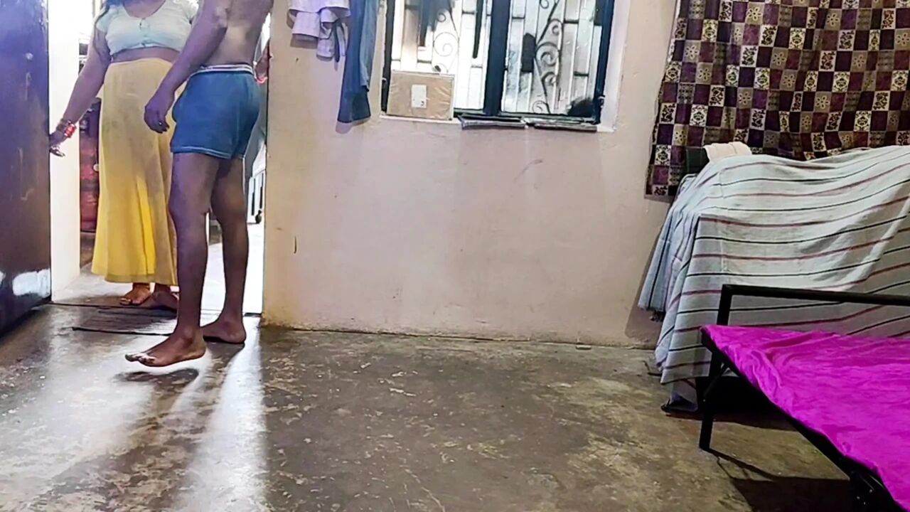 Desi mom's sucking cum in boobs