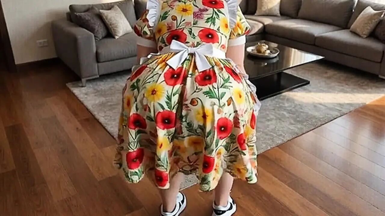 big butt in the dress