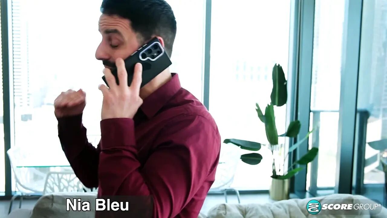 Stress Buster Nia Bleu Gives a Guy Relief