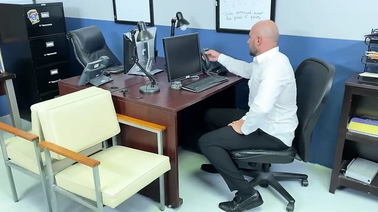 The boss always gets what he wants in this office as Michelle Anderson learns as I fuck her over my desk until a huge facial!