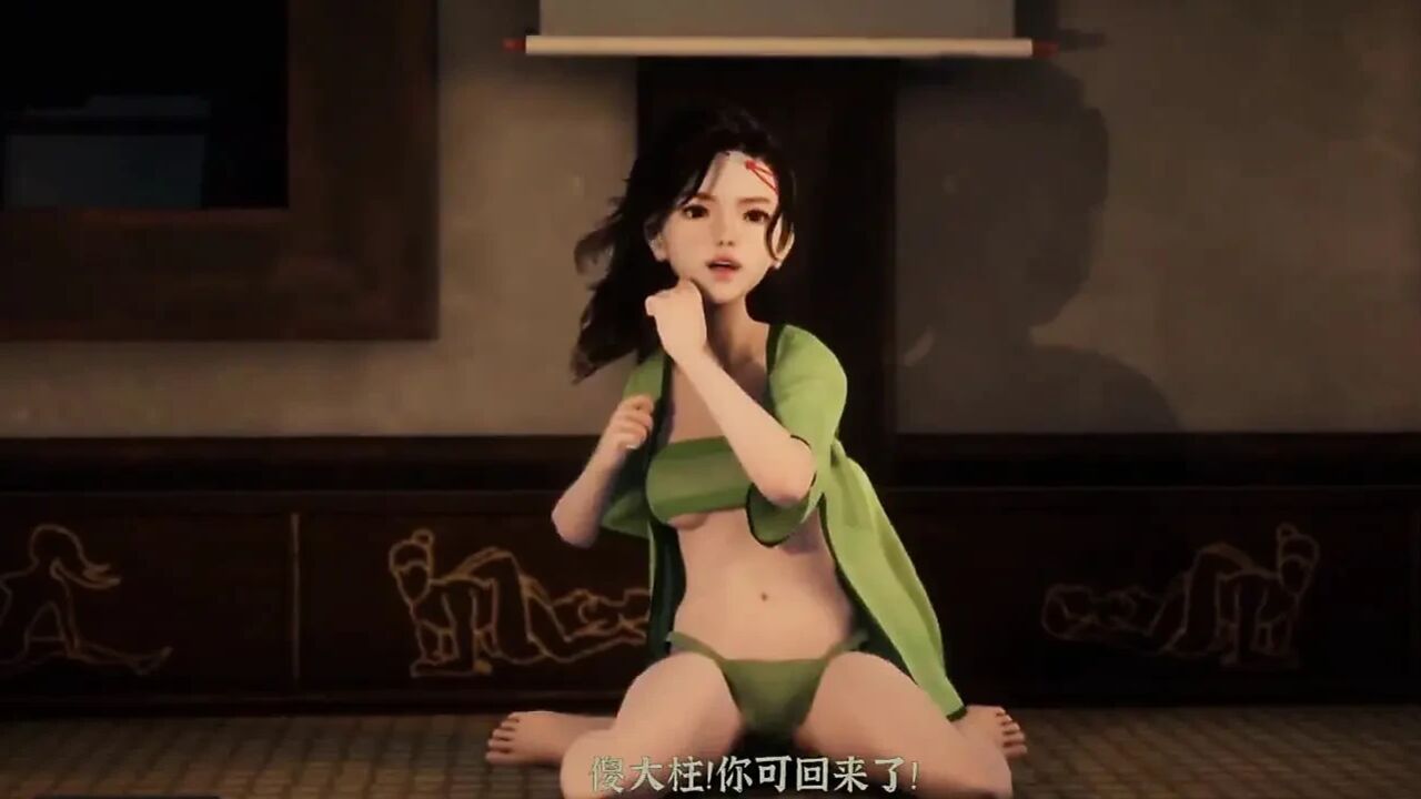 The 3D Schoolgirl Who Stayed in the Room Had Sex with Me