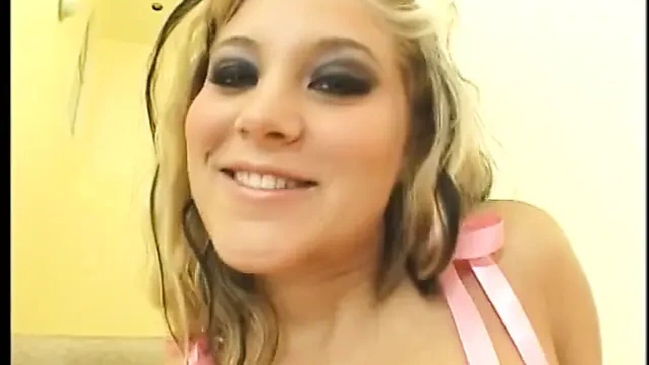 Big Ass Blonde Slut Enjoys Warm Facial After Hot Anal Fuck