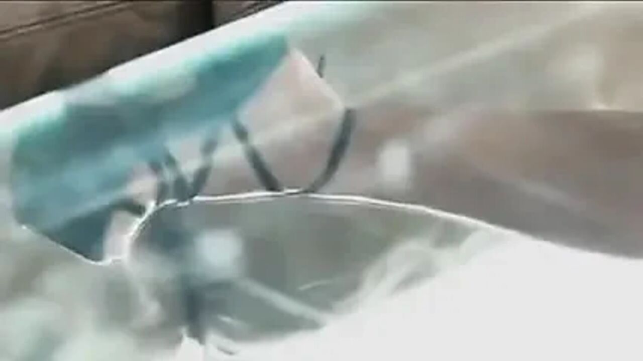 Naudia Nyce Swallows some cum after licking it up from the glass table