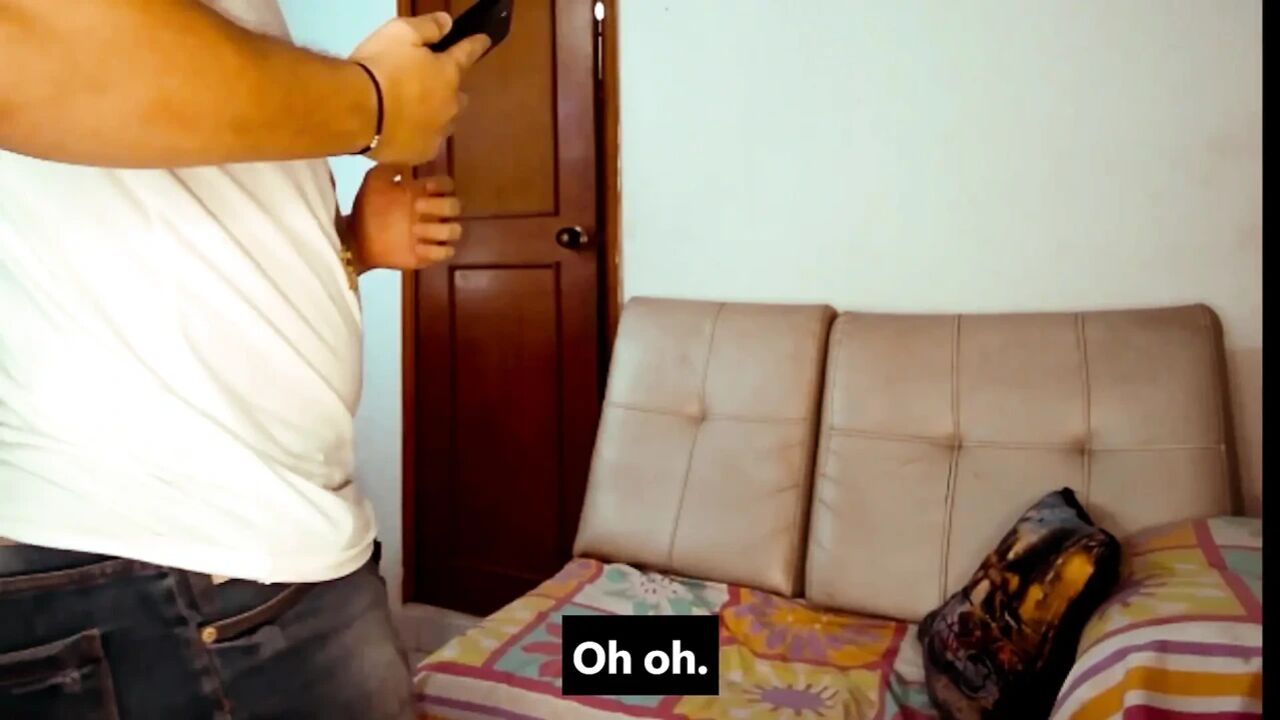 My friend finds me watching a porn video