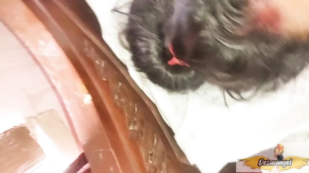 Indian girl riding big cock and deepthort blowjob