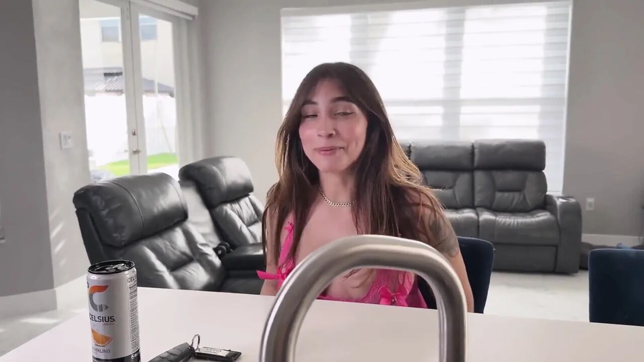 Latina New Comer Ana Khalifa Gets Folded Fucked & Facial
