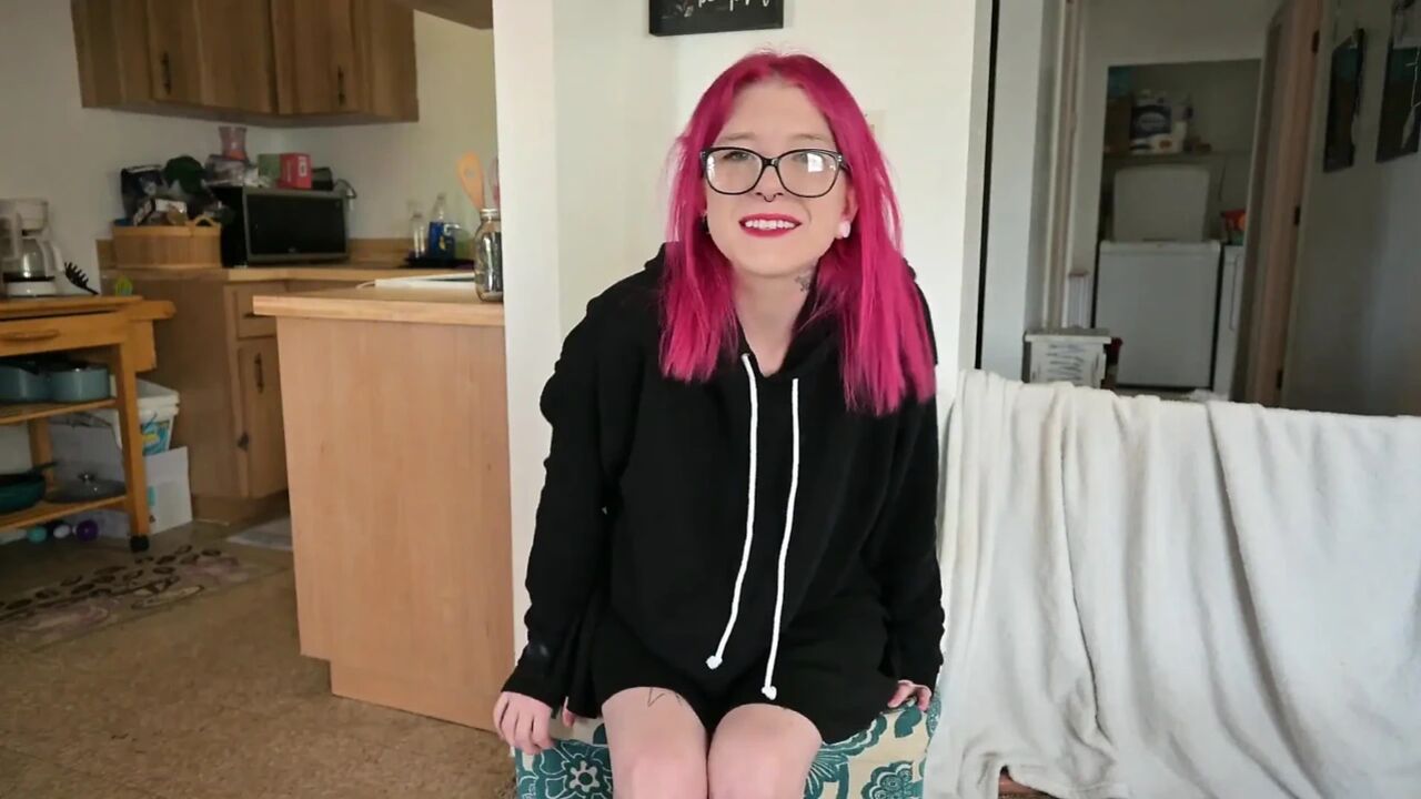Masturbating in Sneakers