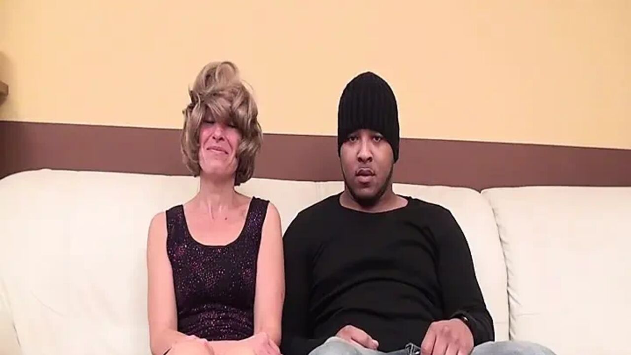 A Married Mature Woman Makes a Pornographic Film with a Young Man From the City
